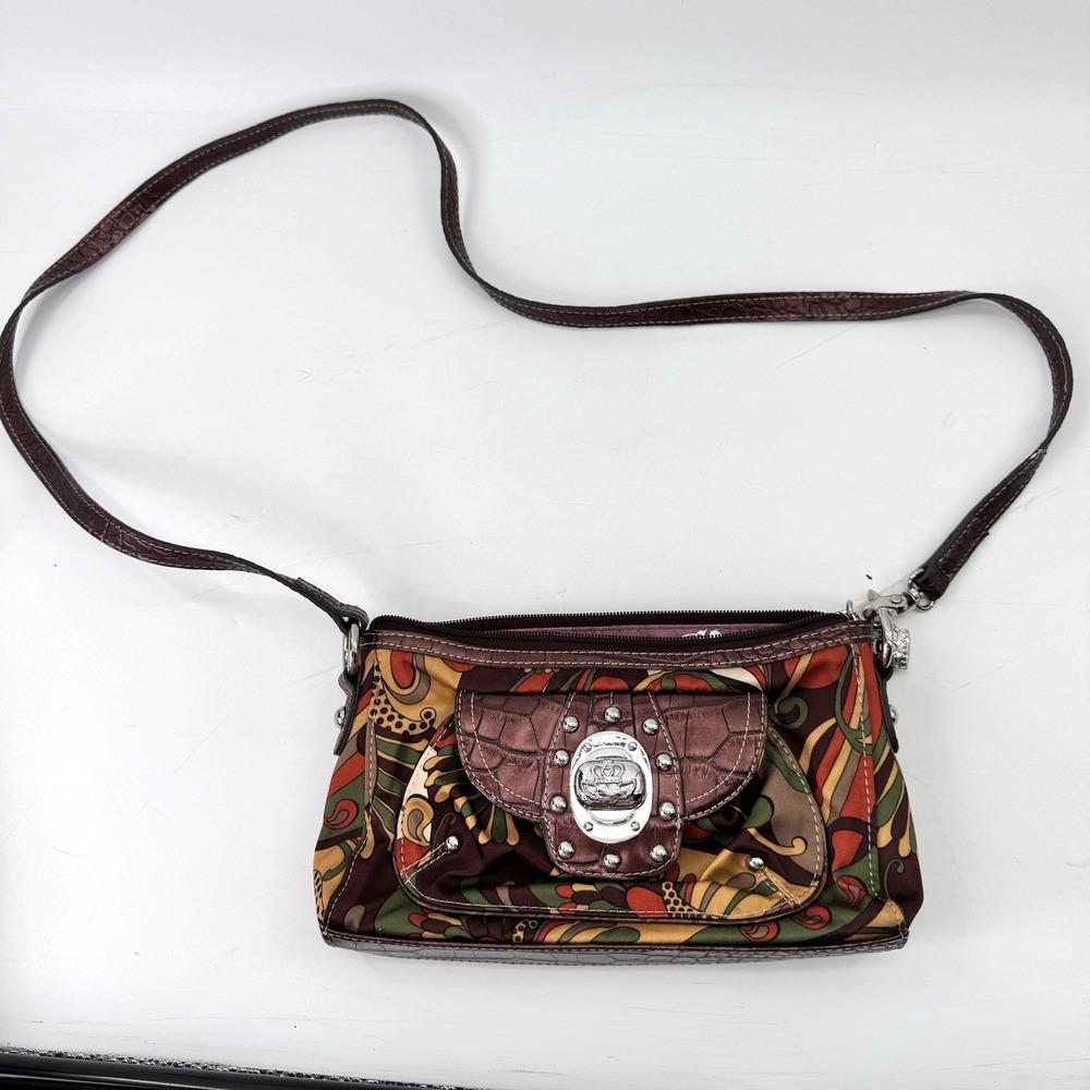 Y2K Kathy VanZeeland Bag Indie Sleaze Festival Crown Princess Buckle Bling Croc